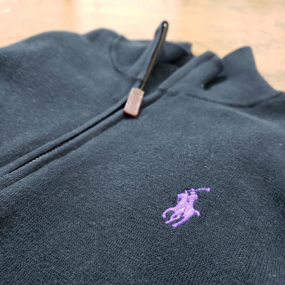 Ralph Lauren polo half zip sweater